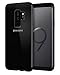 Produktbild Spigen [Ultra Hybrid] Samsung Galaxy S9 Plus Hülle (593CS22927) Transparent Handyhülle Durchsichtige Rückschale mit Silikon Bumper Schutzhülle Case (Midnight Black)