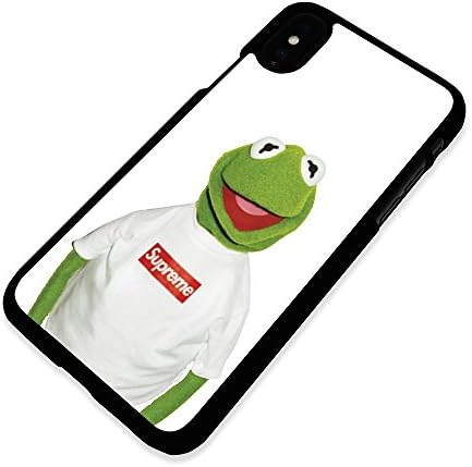 FUNNY KERMIT FROG SKATER - HARD BLACK PHONE CASE COVER