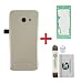 Produktbild iTG® PREMIUM Akkudeckel Reparatur-Set für Samsung Galaxy A3 (2017) Gold (Gold Sand) - Rückseite Batterieabdeckung für SM-A320F + Vorgeschnittene 3M Klebefolie Werkzeug-Set