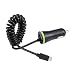 Produktbild RAXFLY Dual-Charger KFZ Ladegerät mit Type C Kabel und USB Anschluss 17 Watt, geeignet für Iphone oder Android wie Samsung S6/S6edge/S6edge Plus/S7/S7edge/S7edge Plus/Note4/Note5/iPhone 5/5s/5c/6/6s/7/6Plus/7Plus/6s Plus, iPad 4, iPad Air, iPad Air 2, iPad Pro, iPad Mini schwarz Type C USB Kabel