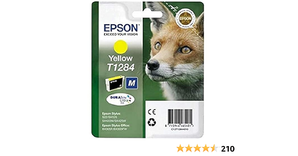 Epson C13T12844011 Original Tinte Durabrite für Stylus \