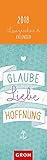 Image de Glaube, Liebe, Hoffnung 2018: Lesezeichenkalender