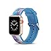 Produktbild Gimartuk Ersatz-Armband für Apple Watch, 40 mm, 44 mm, Serie 4, 38 mm, 42 mm, Serie 3, weiches Silikon, Sportarmband, iWatch Serie 4/3/2/1, Unisex, apple watch silicone band, C16, 42mm/44mm