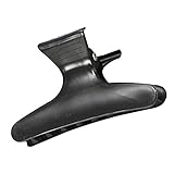 KINGSO 12 Black Hairdressing hairdressers Butterfly Hair Claw Salon Section Clip Clasps Clamps Barrettes
