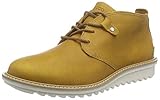 Leder Ecco Damen ELAINE FLATFORM Chukka Boots, Gelb (OAK/WHISKY 59640), 38 EU