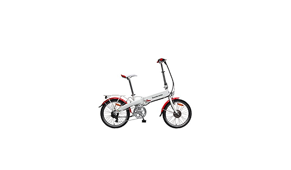 Lambretta Bici Elettrica Folding 20 White/Red 36V Unica : Amazon.it:  Abbigliamento