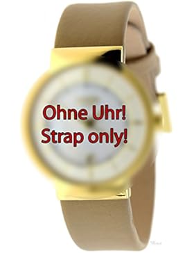 Boccia Original Lederband Armband für Uhr Modell 3123-11