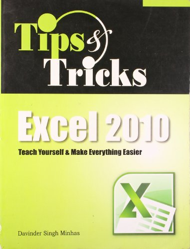 Tips & Tricks Excel 2010 Hindi(PB) Davinder Singh Minhas