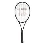 Patrón 18 x 16 Wilson Pro Staff 97LS TNS FRM W/O Raqueta de Tenis, Unisex Adulto, Negro/Gris (Black Velvet/Tuxedo), 0