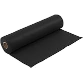 Bellalithe İnce Ke&ccedil;e Kumaş, 1 mm Kalınlık, 100x100 cm, Siyah