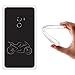 Produktbild Xiaomi Mi Mix Hülle, WoowCase Handyhülle Silikon für [ Xiaomi Mi Mix ] Super Bike Handytasche Handy Cover Case Schutzhülle Flexible TPU - Transparent