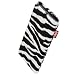 Produktbild fitBAG Bonga Zebra Handytasche Tasche aus Fellimitat mit Microfaserinnenfutter für KAZAM Tornado 348