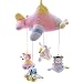 SHILOH Baby Crib Mobile with Musical Box & Holder, Pink Airship