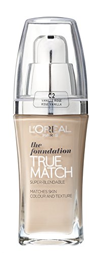 L'Oreal Paris True Match Foundation - 30 ml, Rose Vanilla (Number C2)