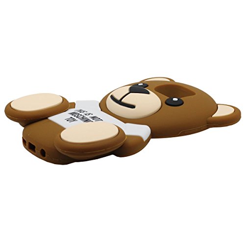 Desconocido Samsung Galaxy S7 Edge Silicona Gel Funda Case Moda 3D Oso Juguete marr  n Apariencia A prueba de choques