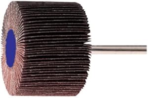 KAYSER Rueda de láminas grano 120, diámetro 30 x altura 15 mm 6 mm abrazadera tija