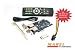 Produktbild DVBSky T9580 PCIe Karte mit 1x DVB-S2 und 1x DVB-T2 / DVB-C Tuner, keine CD stattdessen partitionierter USB Stick mit Windows Software inklusive bootfähigem Linux Media Center