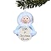 Personalised Christmas Decoration, Baby Blue Boy Gift, My First Christmas Bauble by Truly for You