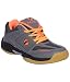 Feroc Gray Orange Unisex Badminton Shoes (FREE Delivery) RS.999.00