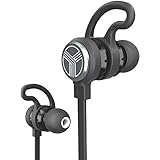 TREBLAB J1 Bluetooth Earbuds, Best Wireless Headphones For Sports, Running And Travel. 2017 New Model. IPX6 Waterproof, Sweatproof, Secure-Fit Headset. Noise Cancelling Earphones w/ Microphone