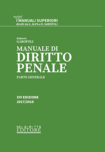 Manuale di diritto penale. Parte generale libro
