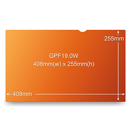 3M GPF19.0W Blickschutzfilter Gold für Desktop 48,3 cm Weit (entspricht 19.0″ W) 16:10 - 4