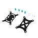 Produktbild niceEshop(TM) Carbon Fiber Anti-Vibrationsplatte Isolator Halterung für DJI Multi Achsen Quadcopter (Schwarz)