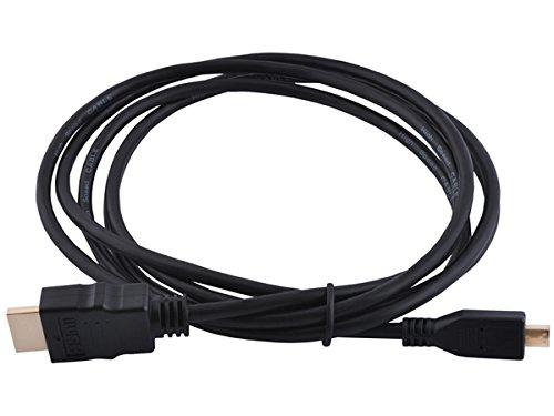 2m HDMI-Micro Kabel Ethernet TV Handy 3D TFT Adapter High Speed #1149