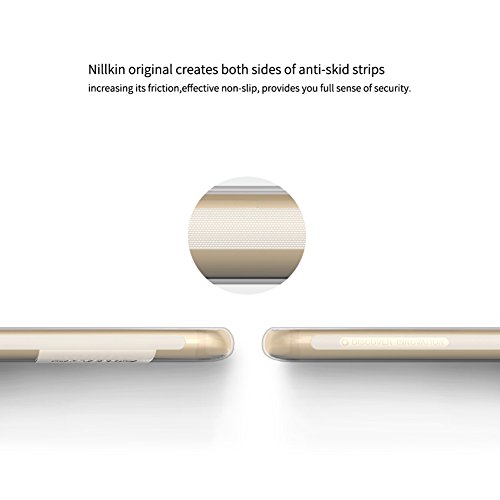 Nillkin Nature- Funda Xiaomi Mi Max 2  Carcasa trasera Mi Max 2 Protector Bumper Antideslizante de Gel TPU para Xiaomi Mi Max 2 Ultra Slim Cover Case - Transparente