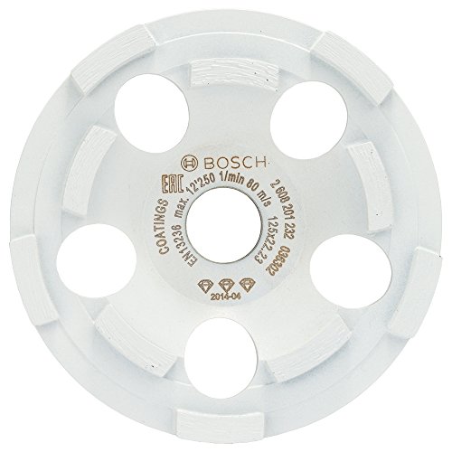 Bosch 2608201232 Schleifstein Teller diamantiert Best for Protective Wegbegleiter 125 x 22,23 x 4,5 mm