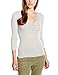 Hilfiger Denim Damen Langarmshirt Original henley l/s, Grau (Light Grey Heather 038)Small