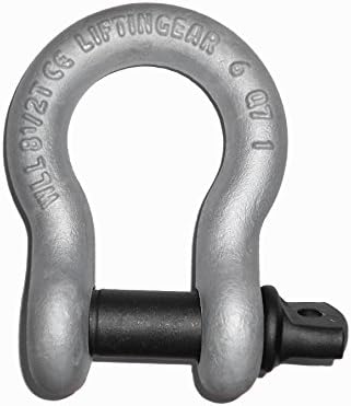 Tested Screw Pin Bow Shackle 2T
