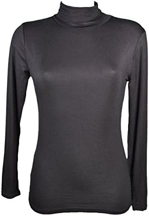 Miss Rouge Women's Long-Sleeved Turtleneck T-Shirt