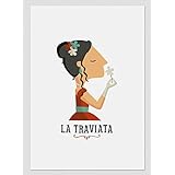 La Traviata. (Kunstdrucke A4 / A3)