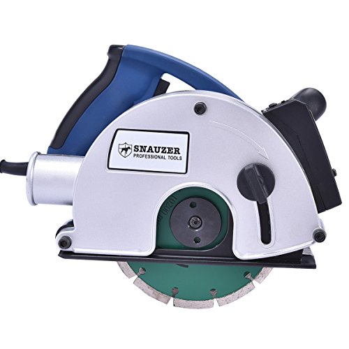 SNAUZER ®Mauernutfräse Mauerfräse Schlitzfräse 1700W Ø 150 MM Mauer Nut Schlitz Fräse + Koffer - 2