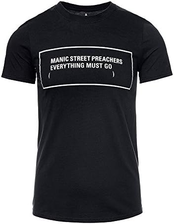 Manic Street Preachers Everything Must Go T Shirt (Black) - X-Large