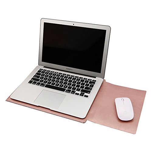 GENORTH   Filz Sleeve H  lle Ultrabook Laptop Tasche f  r New MacBook Pro 13 Zoll A1706   A1708 H  lle mit Gesch  tztes Inneres und Externes Mousepad 