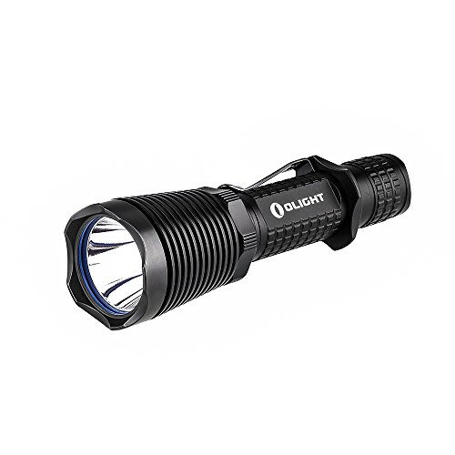 Olight® M22 Warrior Kit - Lampe Torche Tactique Militaire LED CREE 950 Lumens - Airsoft / Arme Fusil / Chasse + 1* Piles 18650 + 1* Holster + 1* Dragonne + 1* Filtre + 1* Battery Magazine
