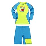 funda tabla surf 7 2 1. Traje de baño de dos piezas de niña niña, camiseta de manga larga y pantalones cortos.