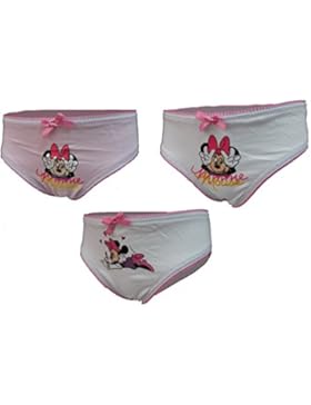 6 slip bimba MINNIE disney puro cotone topolina art. WD29057