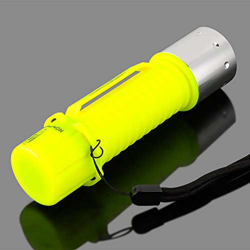 KooKen 10W T6 Tauchlampe Wasserdichte LED Taschenlampe für Tauchen Camping Wandern - 7