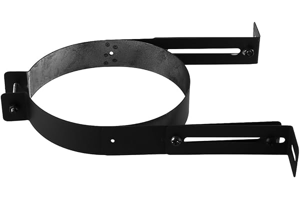 Laroal Skorstensrörsfäste Rökrörsklämma Väggstöd Eldstad Fixering Spis Rörhängare Skorstensrörhållare (diameter 15cm)