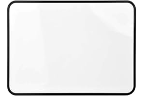 S SIENOC Mini 29 x 21 cm mała sucha gumka biała tablica dwustronna przenośna biała tablica magnetyczna do osobistego pisania tabliczka A4 rozmiar tabeli wieży