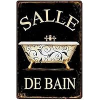 Enseigne Cinéma Vintage – Décoration Murale Métal – 6x18 Pouces – Art Déco