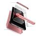 Produktbild FHXD Kompatibel mit Xiaomi Redmi Note 6 Pro Hülle Stoßfest 360° Schutzhülle Schutz Case Cover [Displayschutzfolie] Ultra Dünn Anti-Kratzen 3 in 1 Handyhülle MEHRWEG-Rose Gold