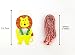 SUNBEAUTY 15pcs Lovely Animals Paper Card Hanging Banner DIY String Flags Baby shower Preschool Decoration Birthday Party Decor (Style1)