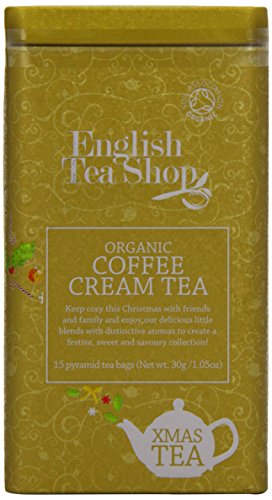 English Tea Shop - Organic Coffee Cream Tea - 30g (Pack of 3)