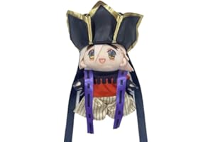 JUSONGKWCP Kimetsus No Douma Plush Ghost Killing Anime Figur Douma Niedlich Plüschpuppe 28 cm / 11 Inch Douma Kuscheltier Deko Kissen Abnehmbarer Hut