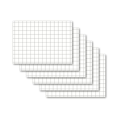 Preisvergleich Produktbild Karteikarten 200 Stück A4 weiß kariert