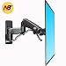 Produktbild NB North Bayou 50" - 60" TV Wandhalterung mit Kostenlos Einstellen Gasfeder Ausziehbar Fernseher Halterung Schwenkbar Neigbar Universal LCD TV Wandhalter VESA 200 300 400